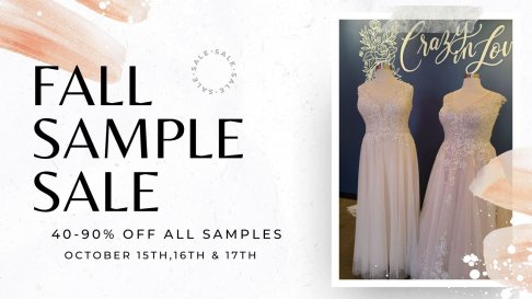 Everly and Opal Bridal FALL SAMPLE SALE