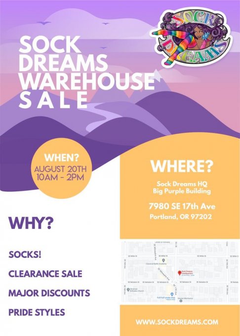 Sock Dreams HQ Warehouse Sale