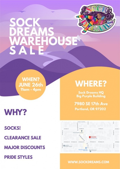 Sock Dreams HQ Warehouse Sale