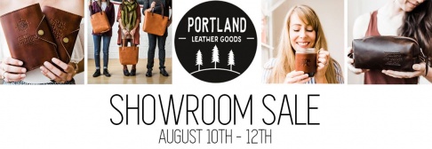 Portland Leather Goods Clearance Sale 